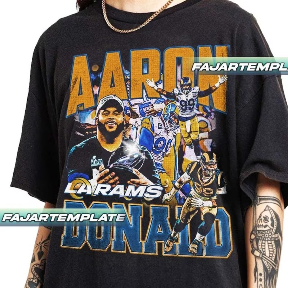 Aaron Donald Unisex Softstyle T-Shirt T1MN4557